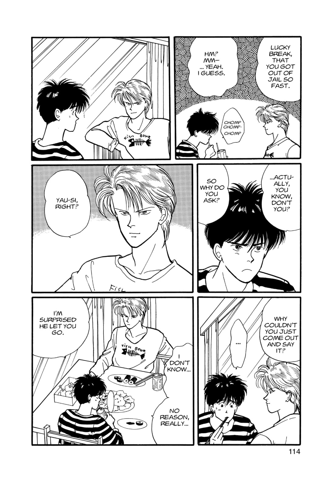 Banana Fish Chapter 11 image 110